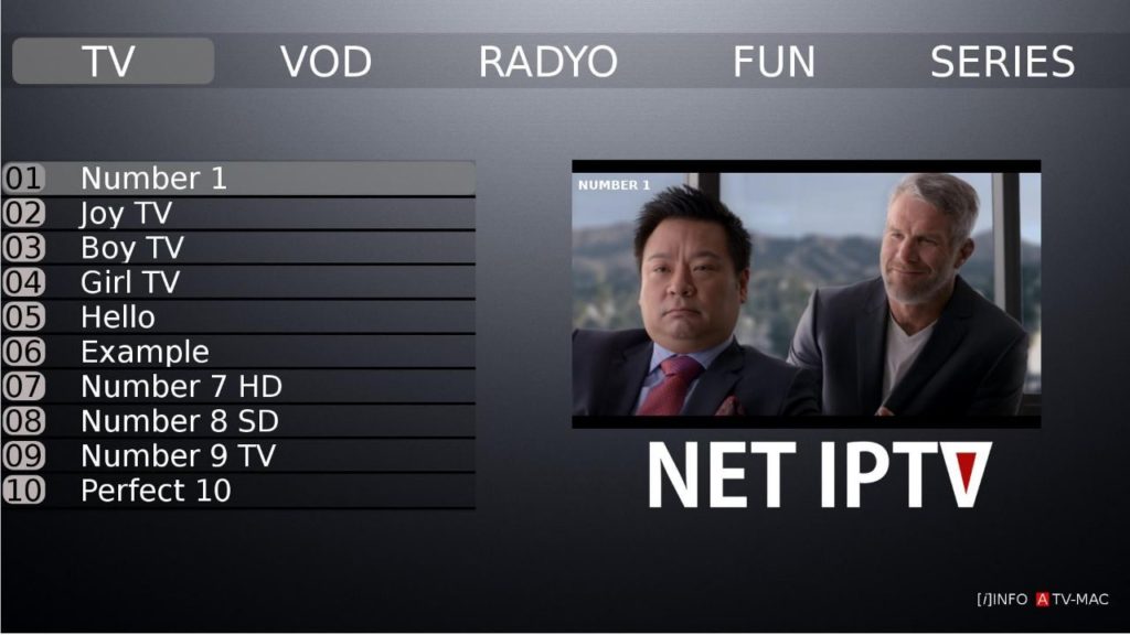 NET IPTV - IPTIVI Subscription Service Provider